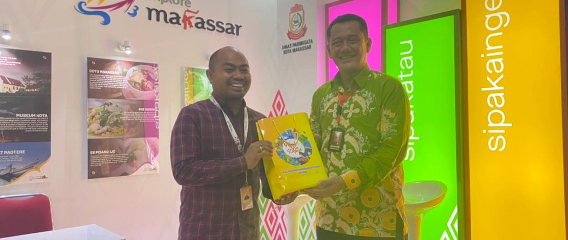 Dispar Kota Makassar menerima kunjungan rombongan Dinas Pemuda, Olahraga, Kebudayaan dan  Pariwisata Kota Depok, di Kantor Dinas Pariwisata Kota Makassar, Jumat, 9 September 2022.