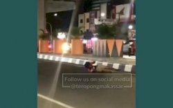 Pelaku Penendang ODGJ sampai Tertabrak di Makassar Hingga Kini Belum Diamankan 