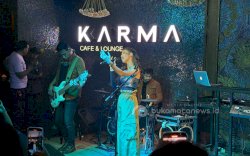 Tampil Memukau, Keisya Levronka Sukses Membuat Pengunjung Cafe Karma Makassar Berteriak Histeris