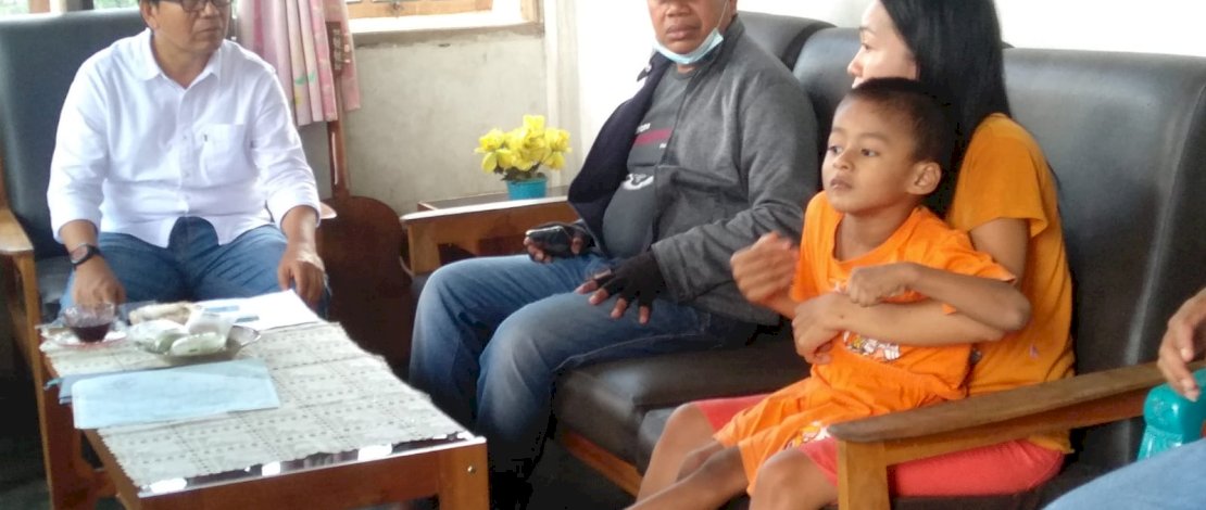 Kunjungan Wabup Lutra. 