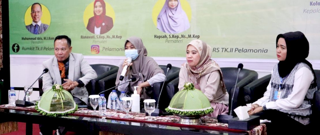 Tingkatkan Kemampuan Komunikasi Tenaga Kesehatan, RS Pelamonia Gelar Webinar