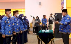 Abdul Hayat Tekankan Korpri Harus Support Wali Kota Parepare