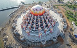 Pembangunan Masjid Kubah 99 Asmaul Husna Terus Berlanjut