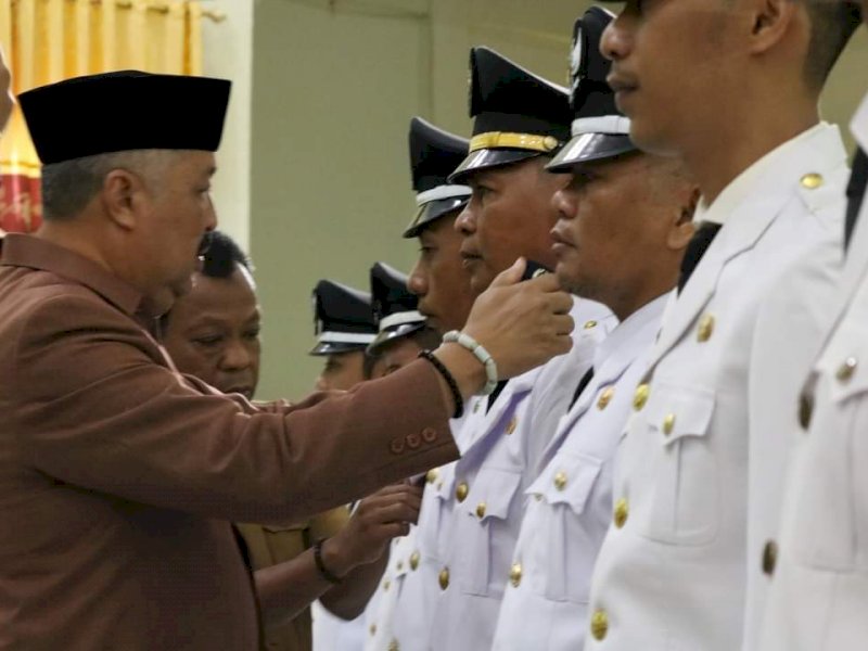 Bupati Pinrang Lantik 34 Pejabat, Irwan Hamid: Tingkatkan Kualitas layanan masyarakat