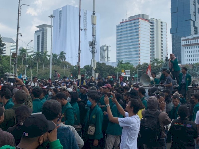 Polisi Turunkan Ribuan Personel Amankan Demo di Depan Gedung DPR/MPR Hari Ini