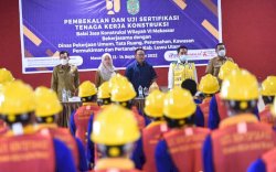 Buka Pelatihan Sertifikasi Jasa Konstruksi, Muhammad Fauzi: Jangan Kalah dengan TKA