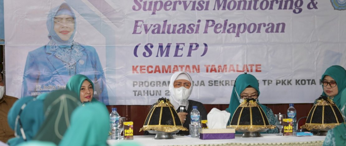 Gelar SMEP di Kecamatan Tamalate Indira Yusuf Ismail Himbau TP PKK Bina UMKM 