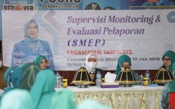 Gelar SMEP di Kecamatan Tamalate Indira Yusuf Ismail Himbau TP PKK Bina UMKM 