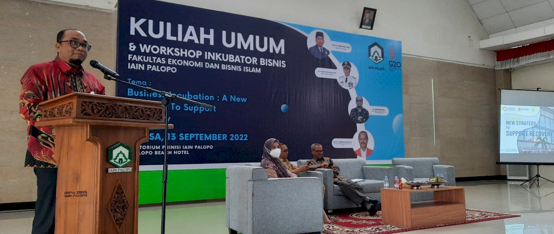Kepala BBIHPMM  jadi Pemateri dalam Kuliah Umum FEBI IAIN Palopo 