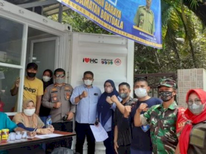 Camat Bontoala Siap Dukung Program Vaksinasi 100 Persen 