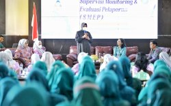 Indira Yusuf Ismail Tekankan Pentingnya Kebersihan di SMEP Biringkanaya