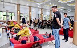 Tingkatkan Stok Darah, Pemkab&nbsp;Gowa bersama PSMTI Gelar Donor Darah Sukarela