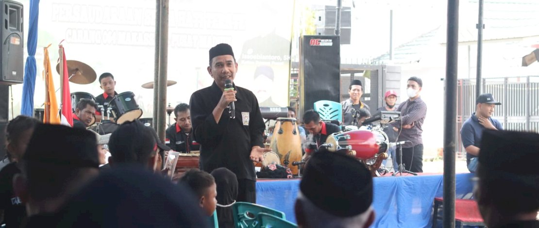 Hadiri Tasyakuran, Rudianto Lallo Dukung Atlet PSHT Berkiprah di Tingkat Nasional