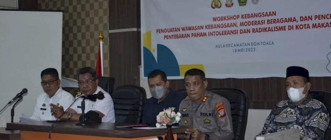 Tangkal Radikalisme, Kecamatan Bontoala Gelar Workshop Wawasan Kebangsaan