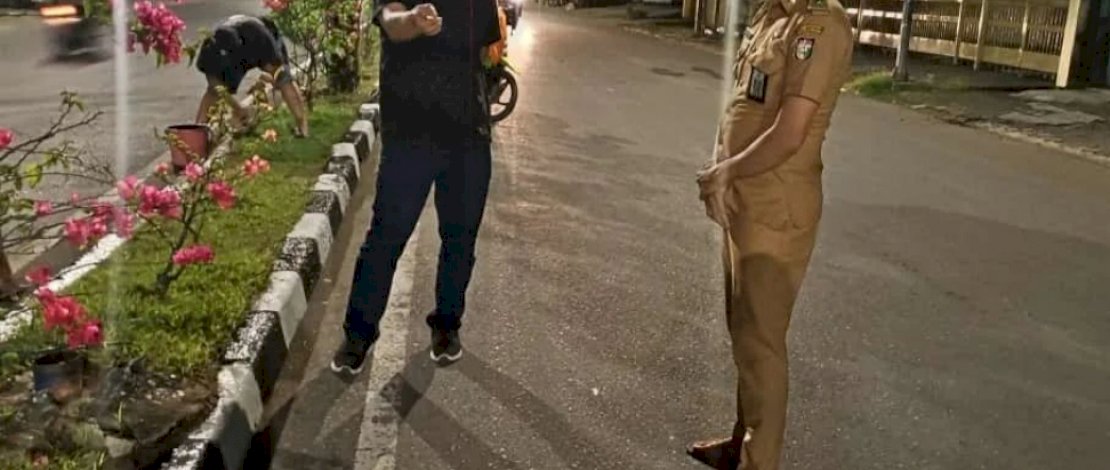 Jaga Estetika, Kecamatan Bontoala Lakukan Pembenanahan Median Jalan di 2 Kelurahan