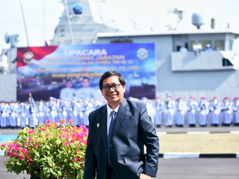 Wabup Lutra Hadiri Sertijab Komandan Lantamal VI