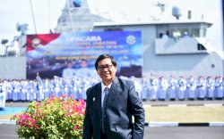 Wabup Lutra Hadiri Sertijab Komandan Lantamal VI