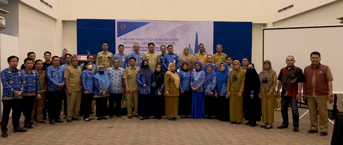 Amson Padolo Buka Evaluasi Hasil FGD Data Statistik Sektoral