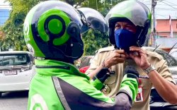Ojol Day, Kepala Bapenda Kekantor Naik GO-JEK 