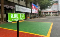 Ojol Day, Parkiran Balaikota Makassar Sepi dari Kendaraan