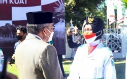 Taufan Pawe Ajak Paskibraka Berikan yang Terbaik dan Banggakan Orangtua