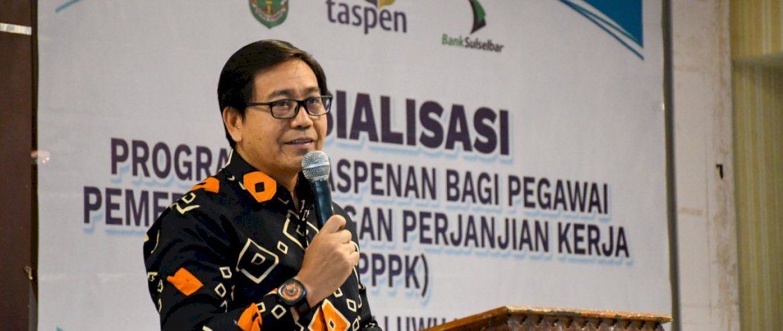 Wakil Bupati Kabupaten Luwu Utara, Suaib Mansur.