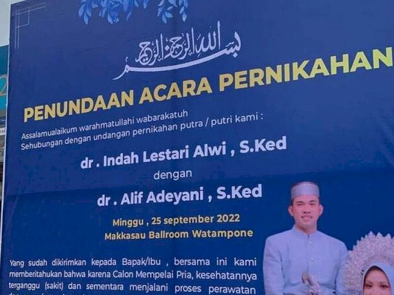 Pilu, Dokter Muda Asal Takalar Ini Meninggal Dunia di Hari Pernikahan