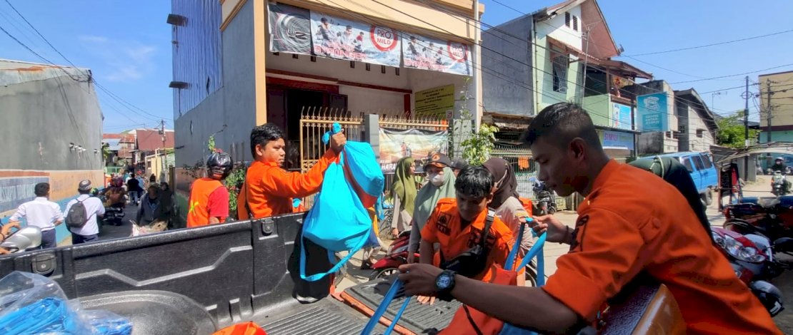 BPBD Makassar Salurkan Bantuan untuk Korban Kebakaran di Rappokalling
