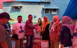 Yayasan Anak Rakyat Indonesia Bantu Korban Kebakaran di Rappokalling