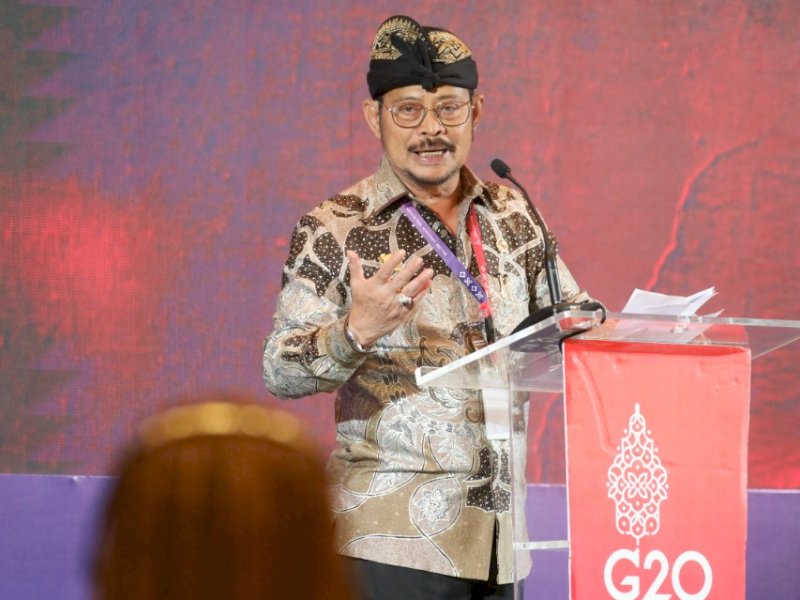 Buka Global Forum AMM G20, Mentan SYL Ajak Dunia Implementasikan Pertanian Digital