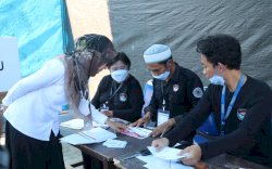 Pantau Pelaksanaan Pilkades, Bupati Indah Minta Cakades Terima Hasil Pilkades