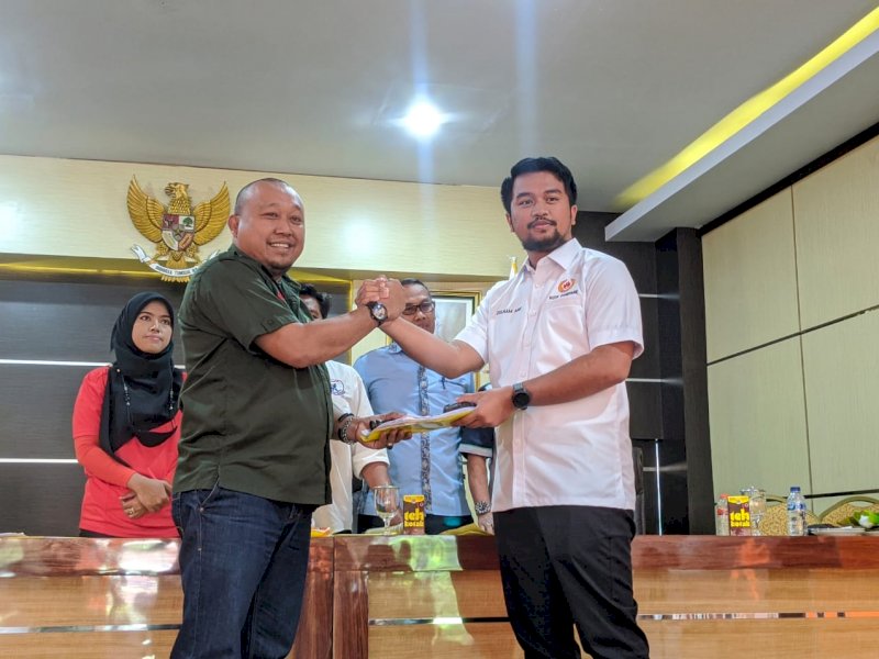 Komisaris GMTD Zulham Arief Nakhodai KONI Parepare 2022-2026
