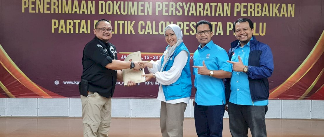 Partai Gelora Optimis Lolos Verifikasi Administasi, dan Siap Ikuti Verifikasi Faktual Calon Peserta Pemilu 2024