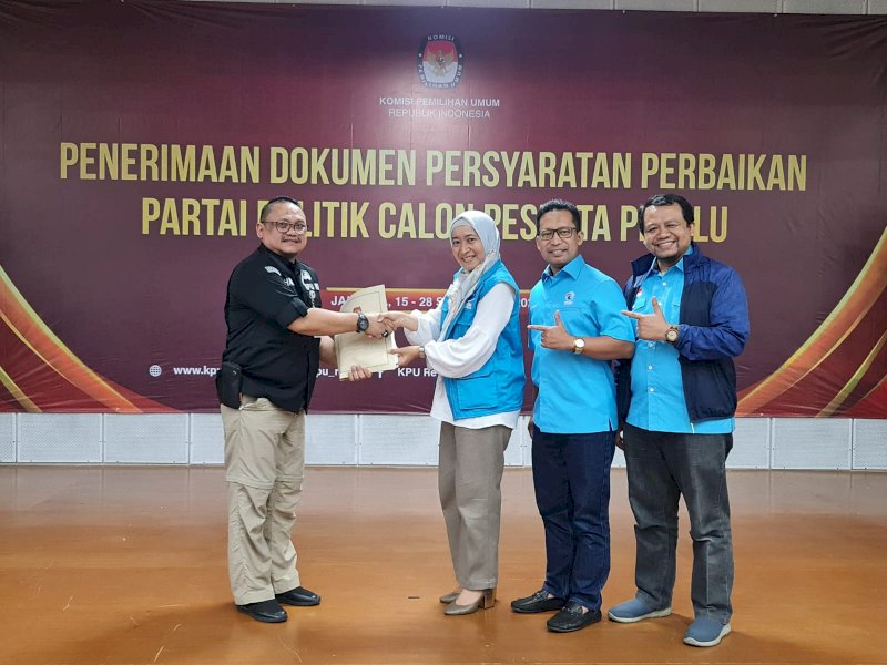 Partai Gelora Optimis Lolos Verifikasi Administasi, dan Siap Ikuti Verifikasi Faktual Calon Peserta Pemilu 2024