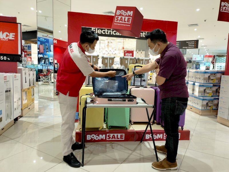 Waktunya Belanja!  Ace Boom Sale 70% Hadir Kembali 