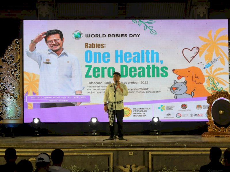 Jelang KTT G20, Kementan Perkuat Pengendalian Rabies di Bali