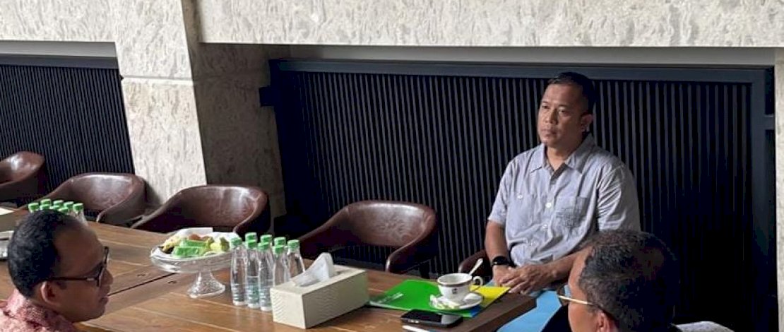 Danny Pomanto, saat dikunjungi Panitia ICAME 2022 di kediamannya, Jalan Amirullah, Jumat, 30 September 2022. 