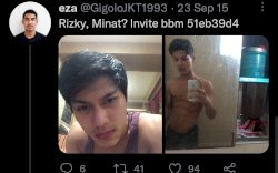 Jejak Digital Rizky Billar Dibongkar Netizen , 'Dijual' Di akun Gigolo