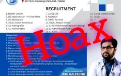 Beredar Info Rekrutmen Tenaga Kerja RSI Galesong Takalar, Kadis Kesehatan: Itu Hoax