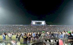 Polisi Klaim Temukan 48 Botol Miras Oplosan Di Stadion Kanjuruhan, Dispora Malang : Itu Eko Ensim, Obat PMK