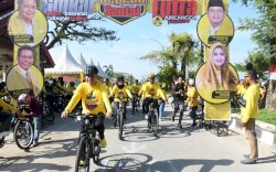 Golkar Gelar Sepeda Santai di Lutra, Taufan Pawe : Saya Terkagum
