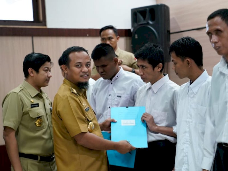 12 Difabel Direkrut Jadi Non ASN, Gubernur : Asas Keadilan dan Kesetaraan