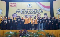 Dilantik Jadi Ketua DPD Golkar Palopo, RMB Siap Kerahkan Kader Milenial Menangkan Airlangga dan TP