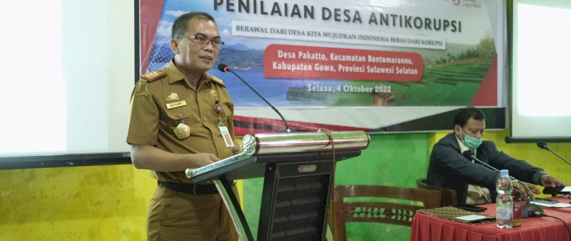 Desa Pakatto Kabupaten Gowa Raih Nilai 92,75 dari Tim Penilai Desa Antikorupsi