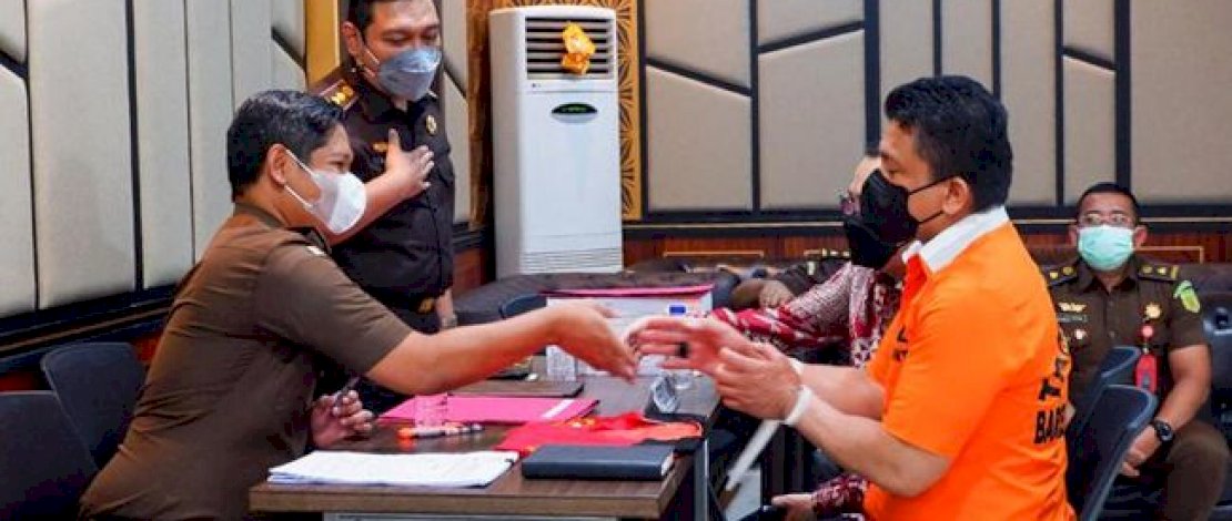 Proses penyerahan berkas Ferdy Sambo di Kantor Kejaksaan Agung RI (Arsip KA). Proses penyerahan berkas Ferdy Sambo di Kantor Kejaksaan Agung RI (Arsip KA).