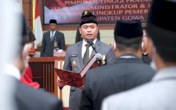 Lantik 118 Pejabat, Bupati Gowa Harap Kolaborasi dan Kekompakan Membangun Daerah