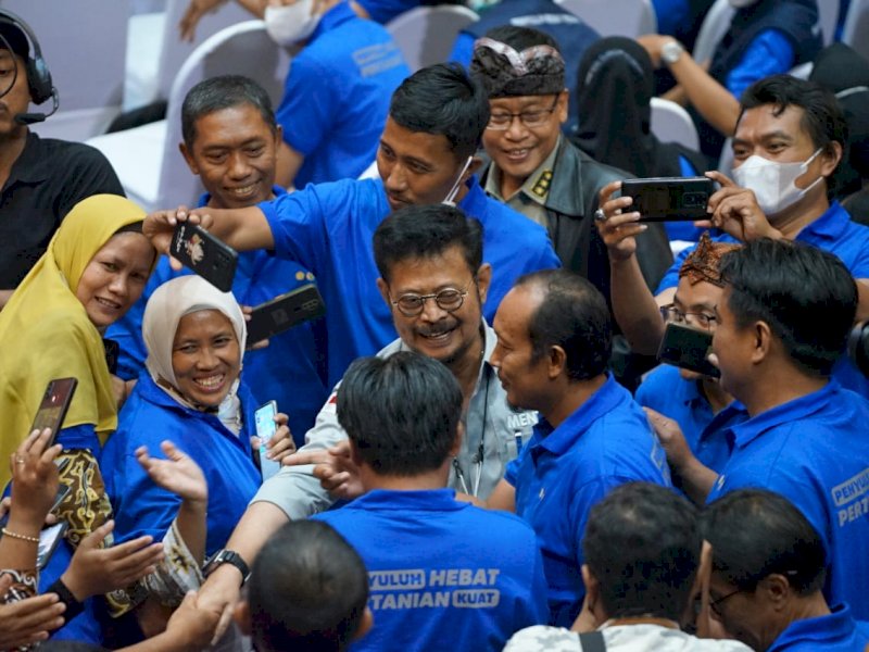 Perkuat Peran Penyuluh, Mentan SYL Launching Mobil Digital Ngobrol Asyik
