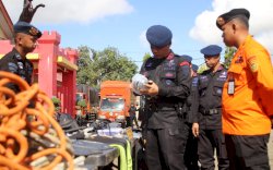 Tanggap Cepat Bencana, Brimob Bone : Pasukan dan Peralatan SAR Harus Siap Pakai