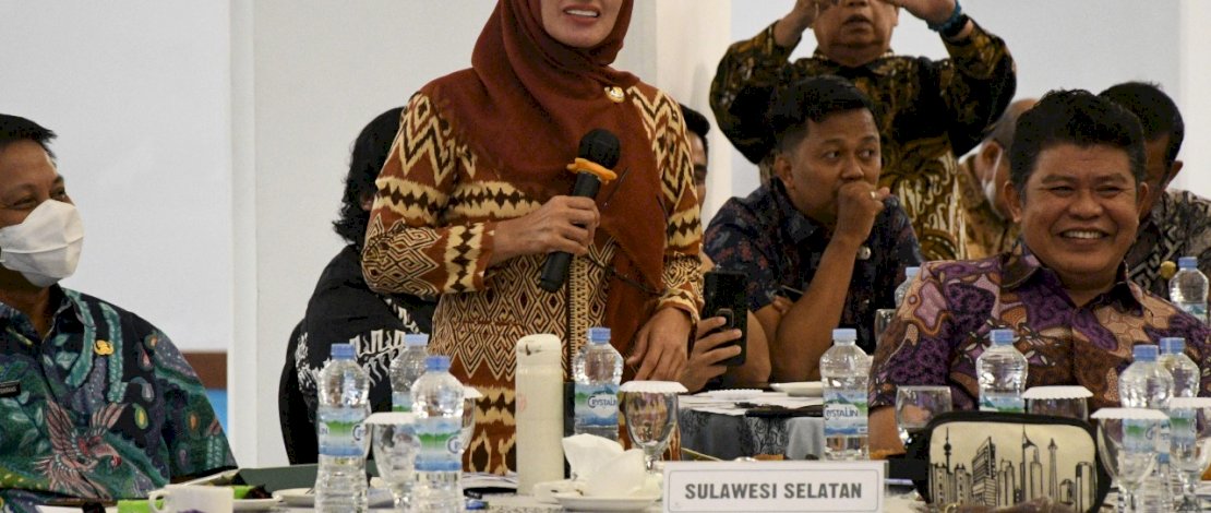 Hadiri Rakor Bersama KPK, Bupati Indah : Sangat Bermanfaat