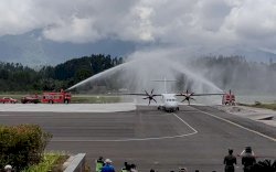 Resmi Beroperasi, Bandara Buntu Kunik Layani Penerbangan Toraja-Balikpapan